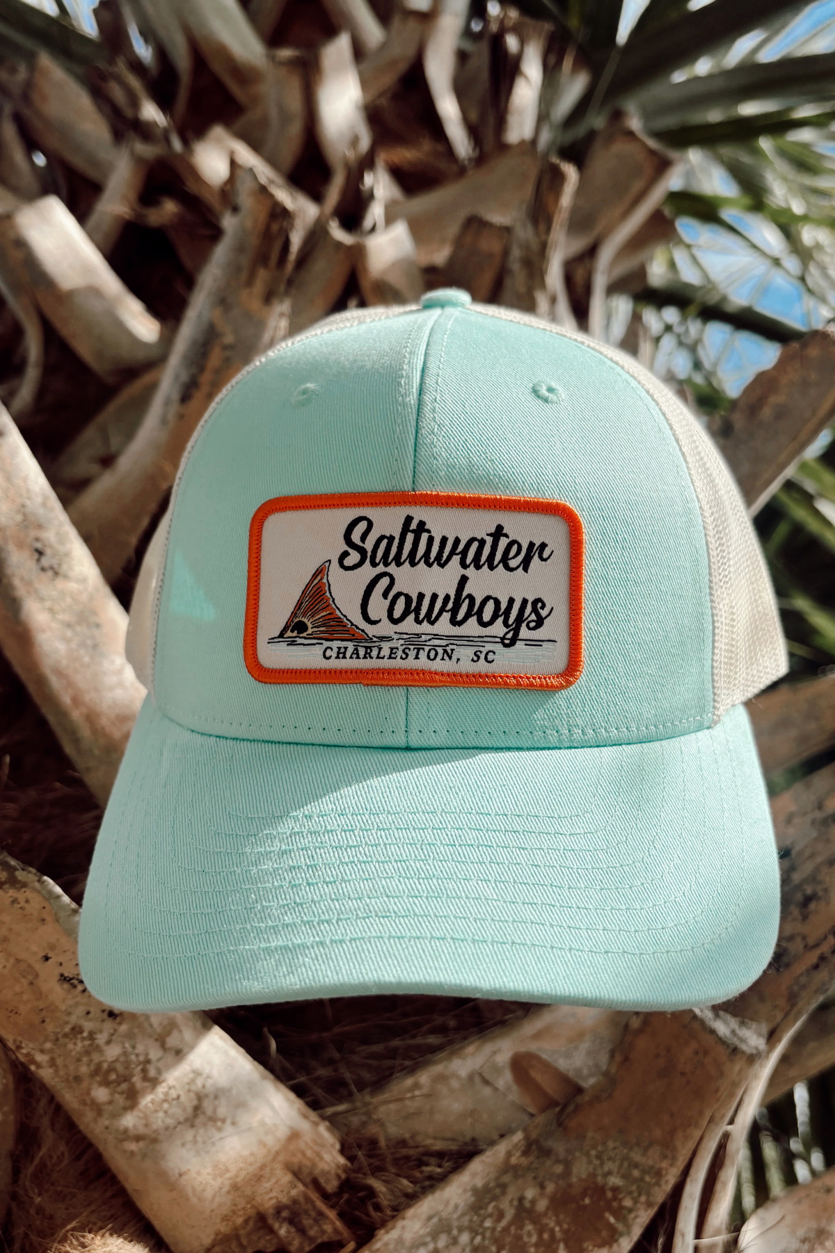 TEAL SPOTTAIL HAT
