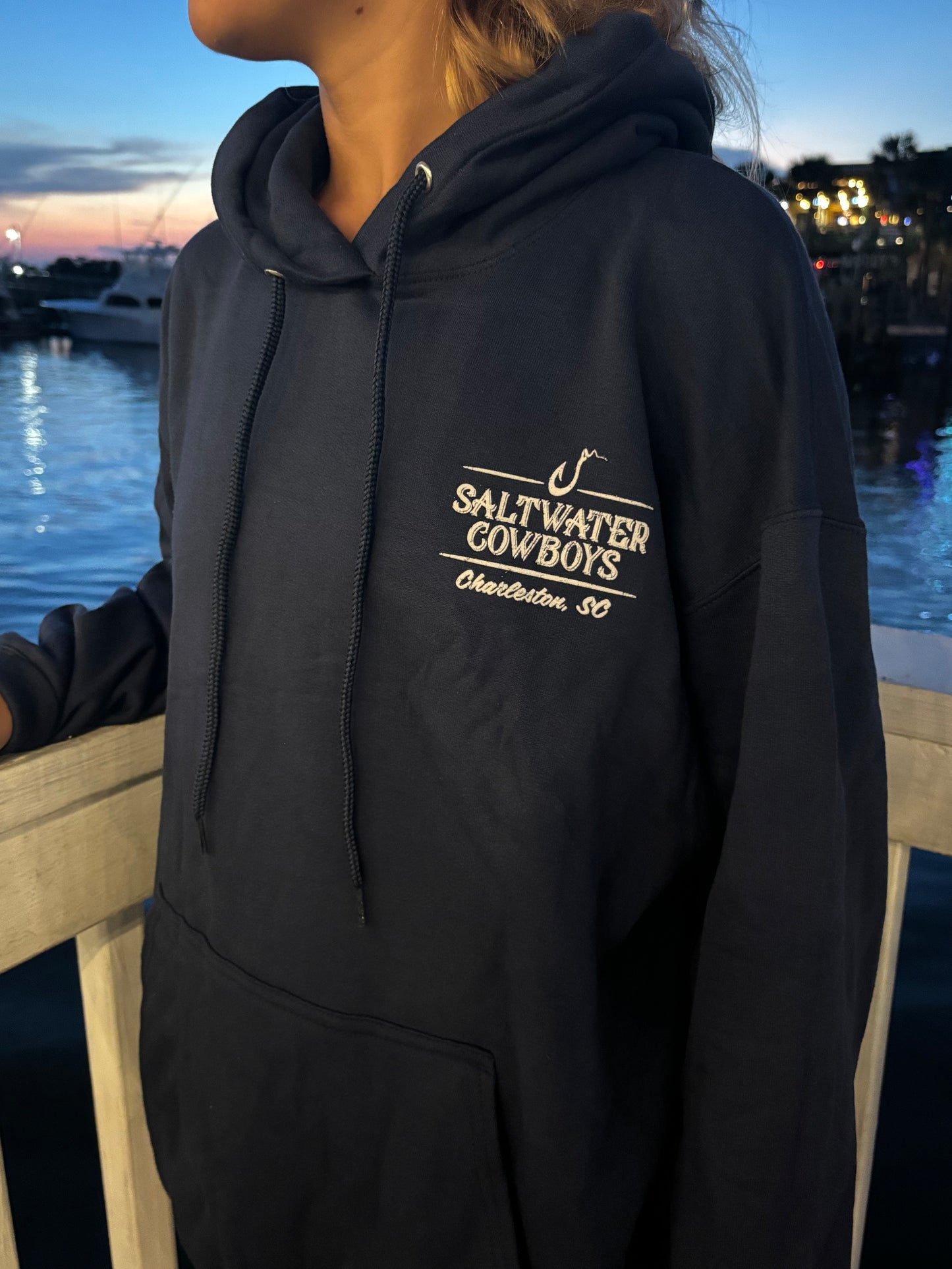 NAVY SWC HOODIE