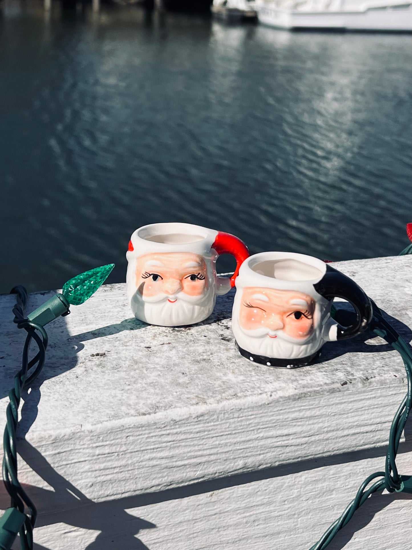 NAUGHTY & NICE SHOT GLASSES- MIRACLE AT SALTWATER