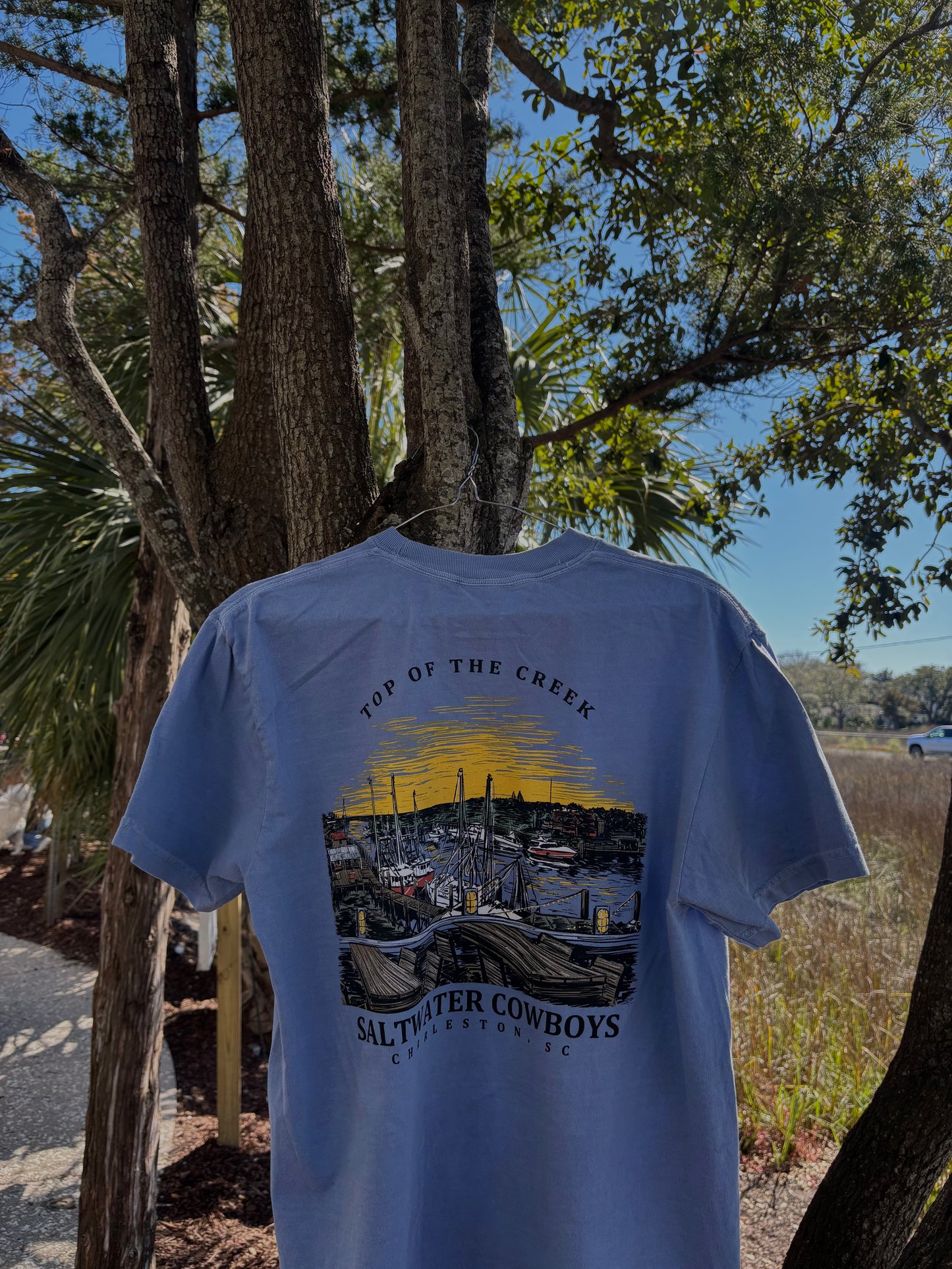 TOP OF THE CREEK TEE