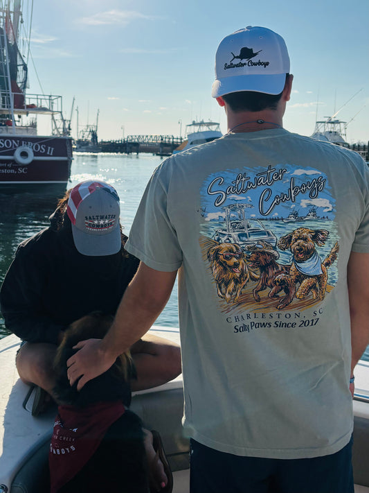 SALTY PAWS TEE