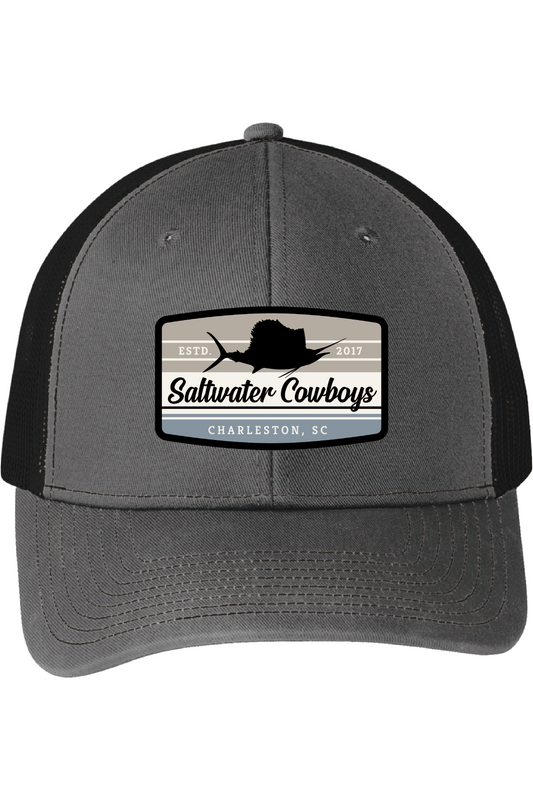 GREY MARLIN SWC TRUCKER HAT