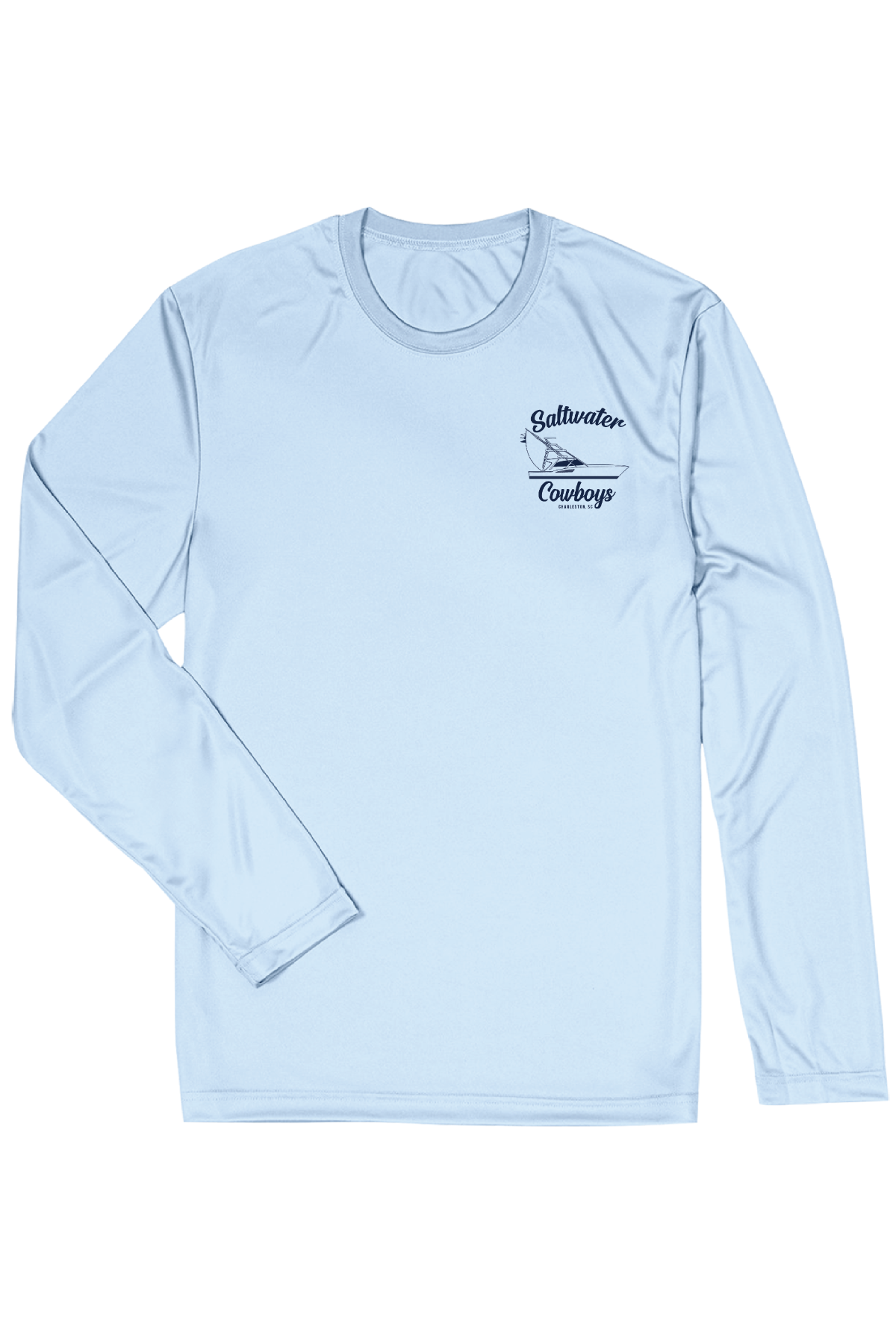 SWC BOAT LONG SLEEVE TEE - BLUE