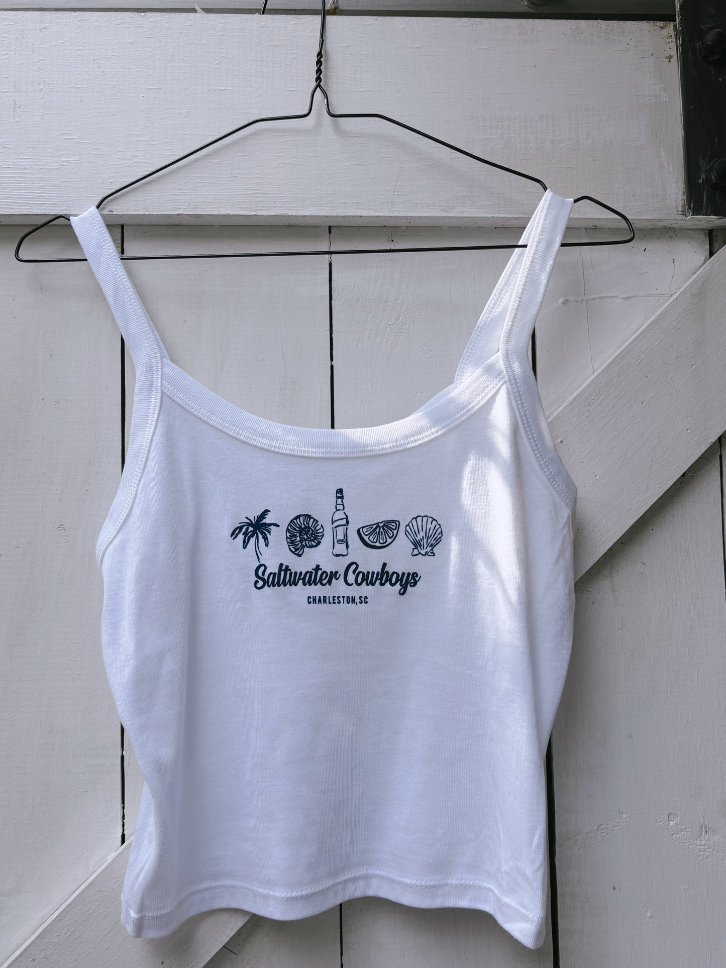COASTAL TANK WHITE