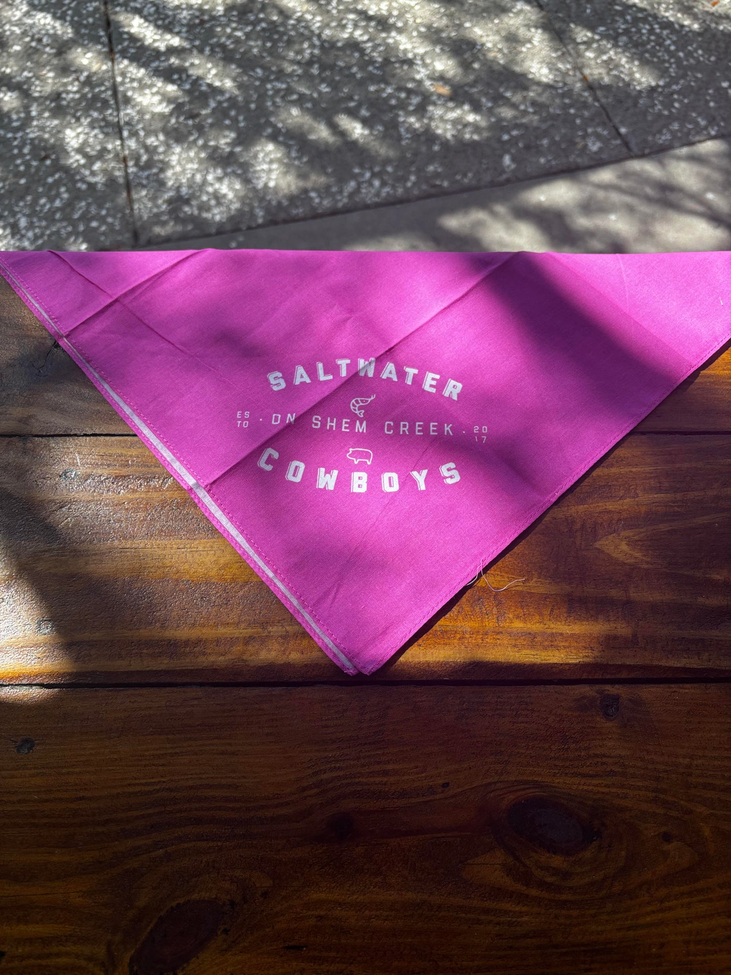 SWC PINK DOG BANDANA