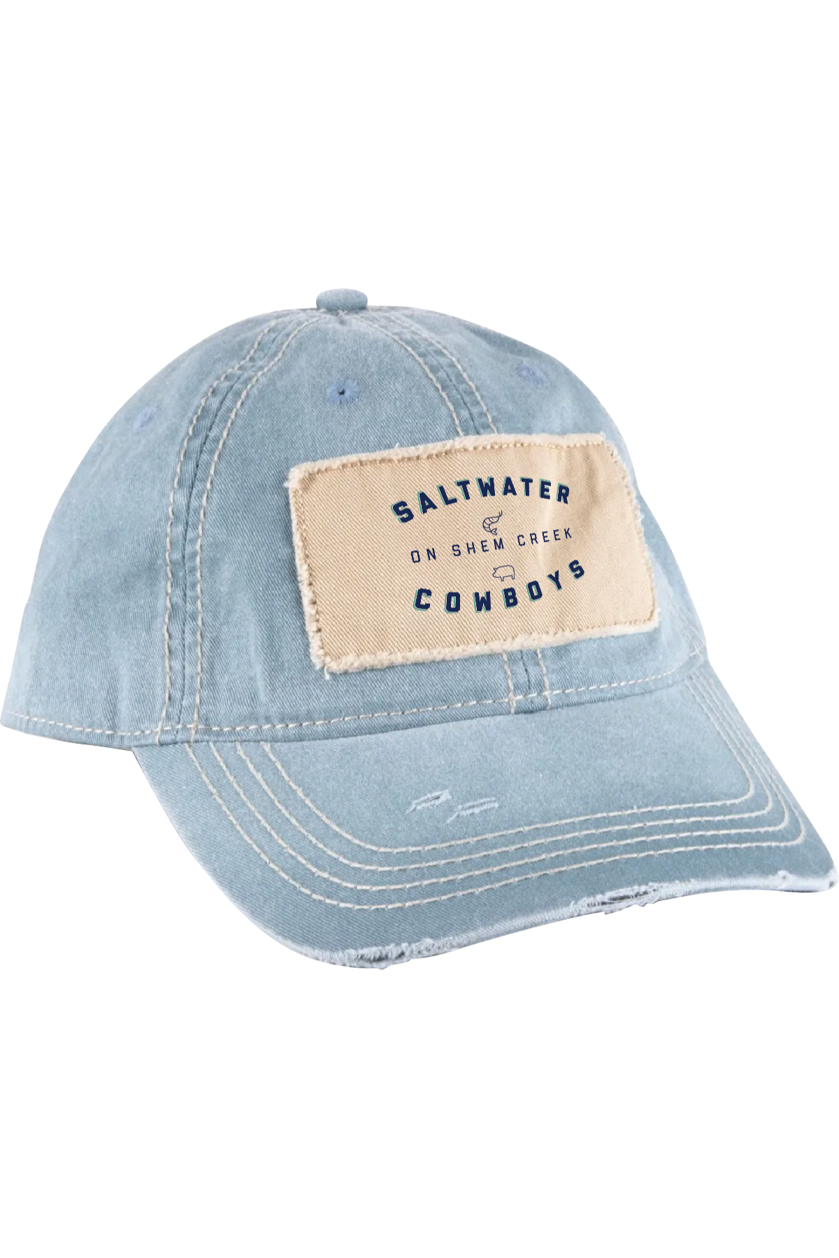 BABY BLUE SWC PATCH HAT