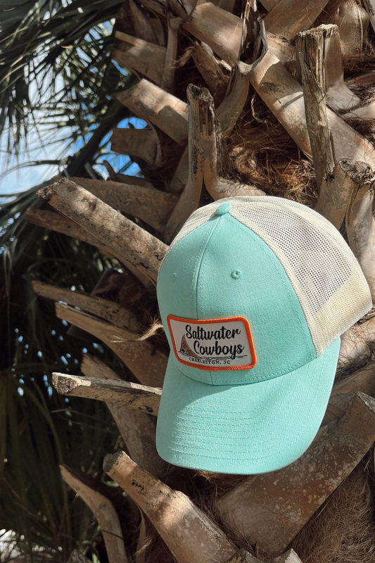TEAL SPOTTAIL HAT