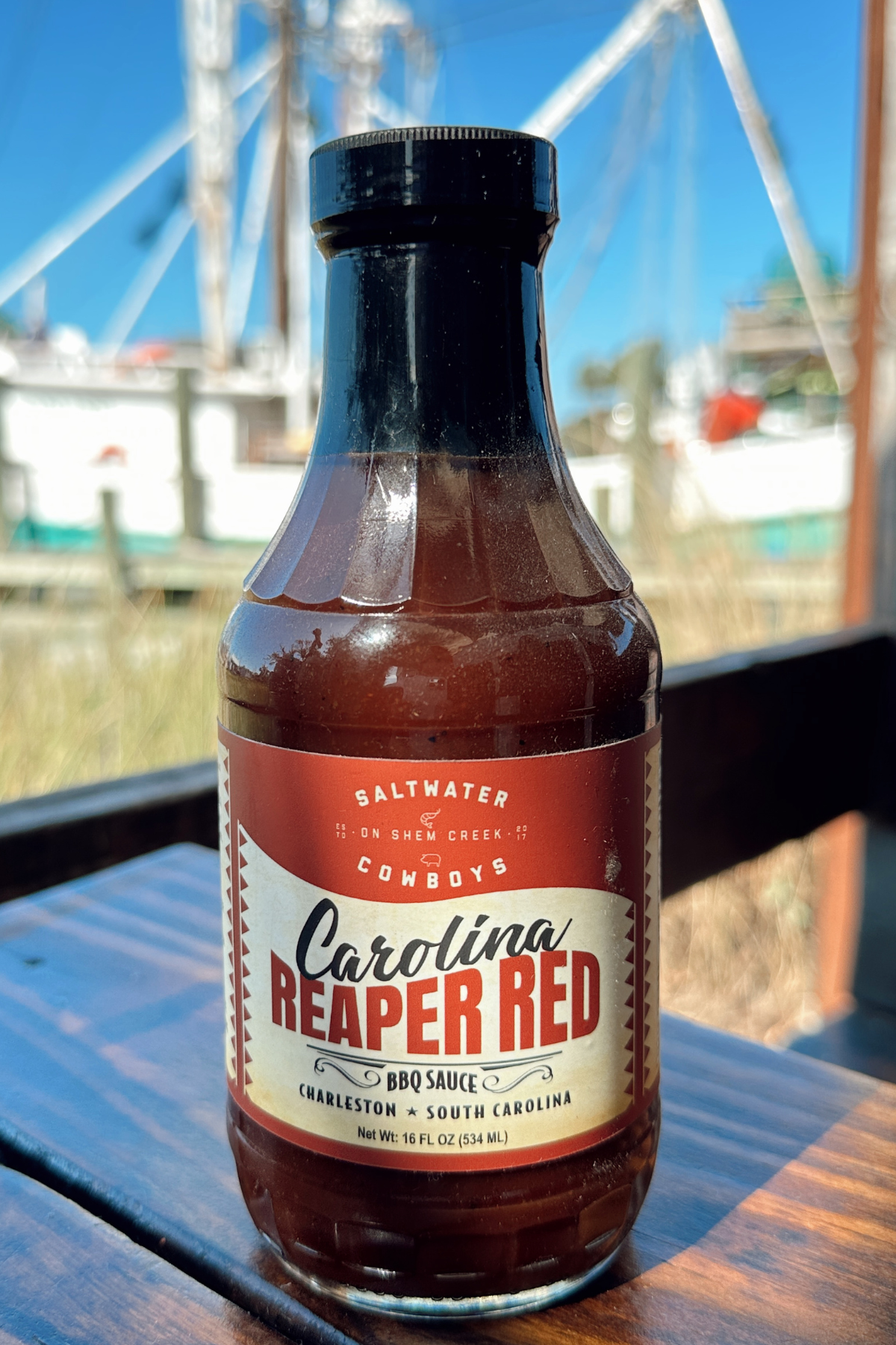 CAROLINA REAPER RED BBQ SAUCE