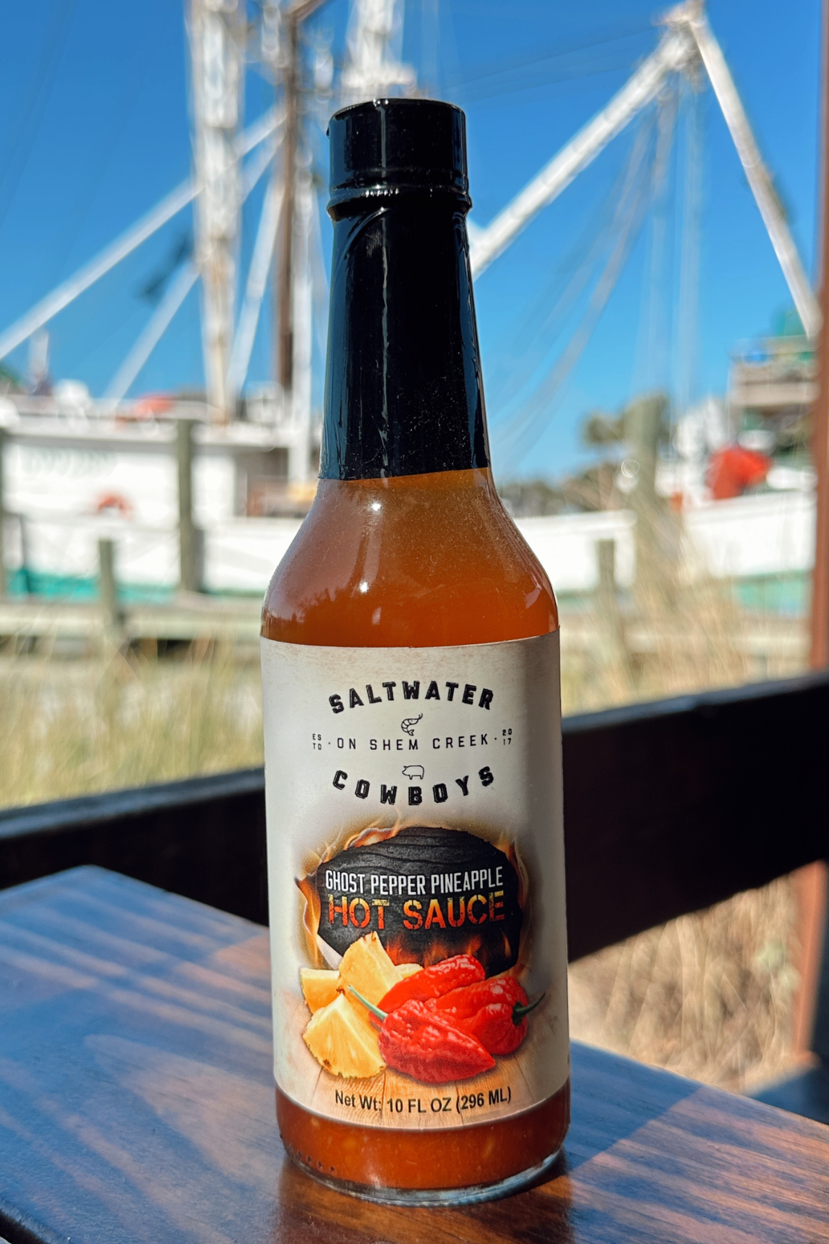 GHOST PEPPER PINEAPPLE HOT SAUCE