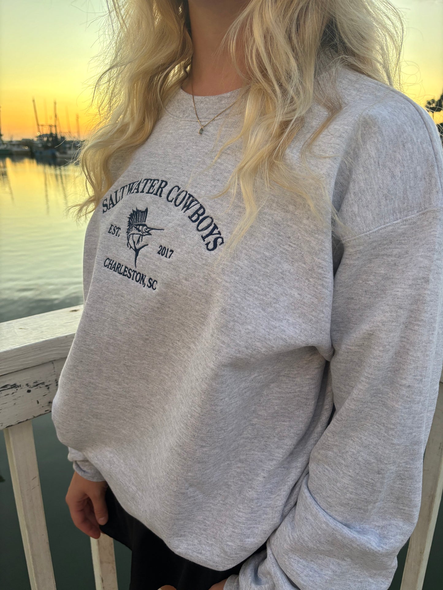 SALTWATER CREWNECK SWEATSHIRT