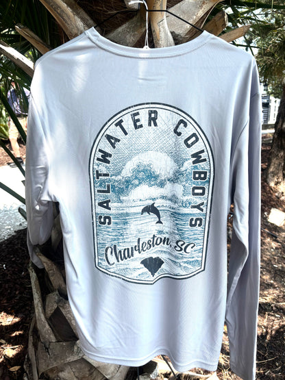 DOLPHIN BOAT TEE