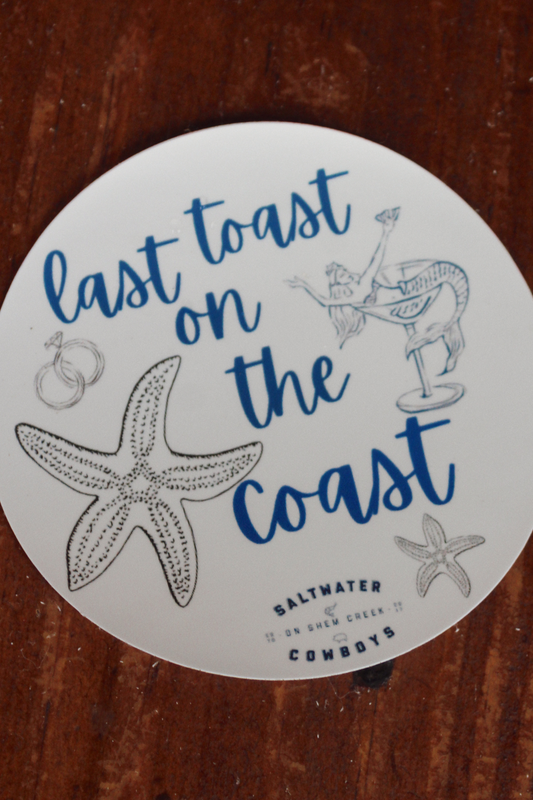 LAST TOAST STICKER