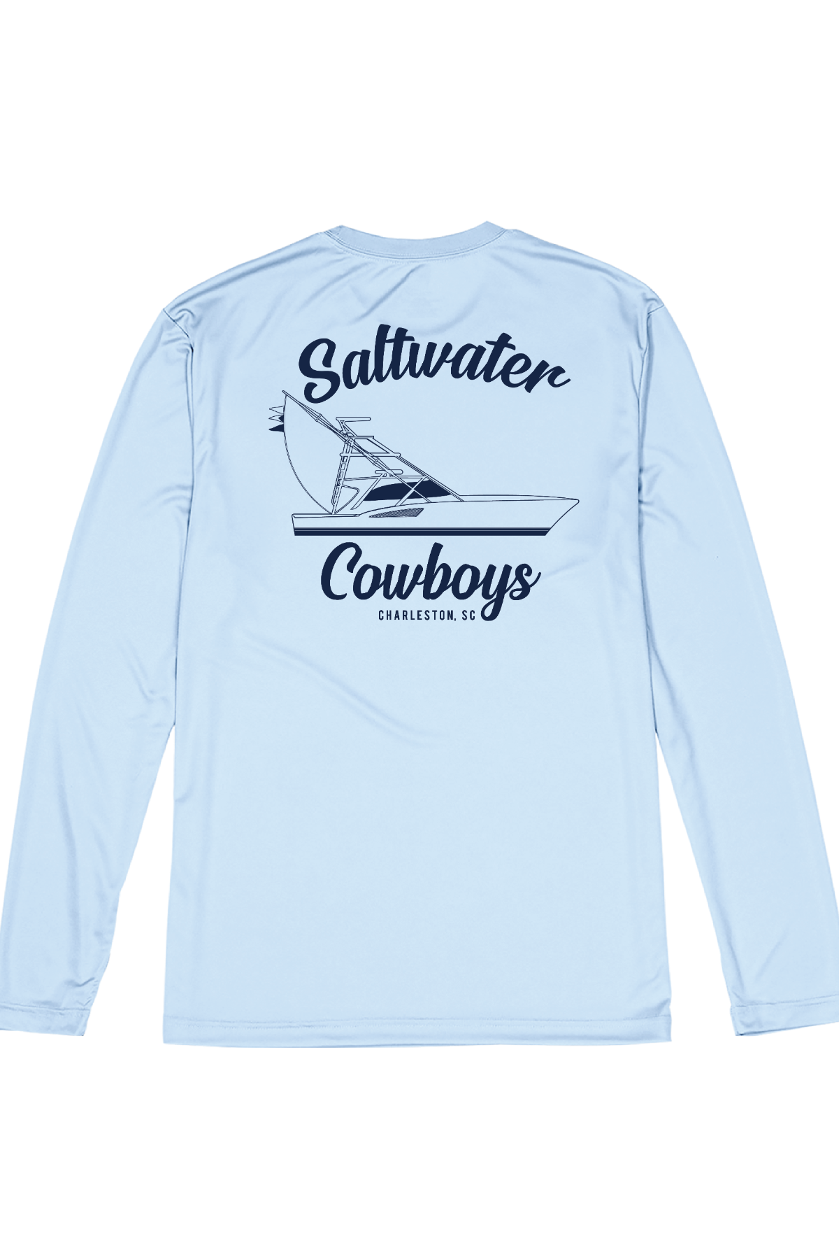 BLUE BOAT LONG SLEEVE TEE