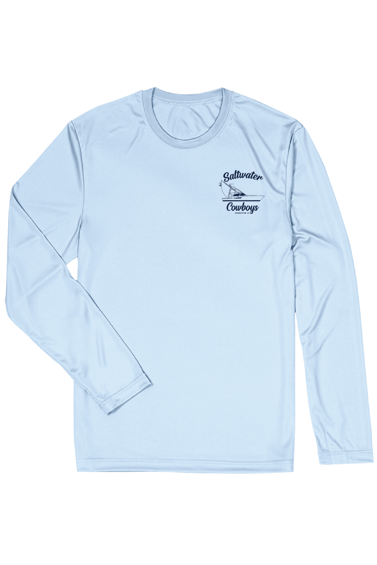 BLUE BOAT LONG SLEEVE TEE