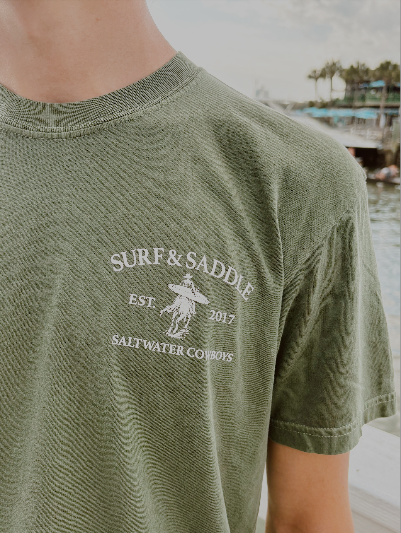 SURF & SADDLE TEE
