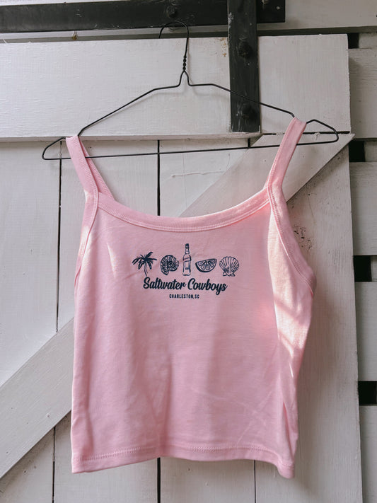 COASTAL TANK PINK