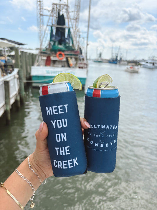 MEET YOU ON THE CREEK KOOZIE