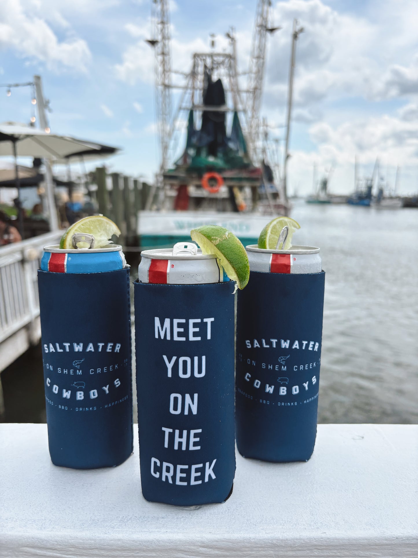 MEET YOU ON THE CREEK KOOZIE